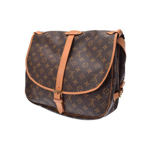 Louis Vuitton Shoulder Brown Saumur Monogram bag